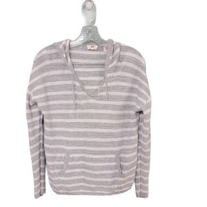 Levis Striped Hoodie‎ Long Sleeve Top Size Medium